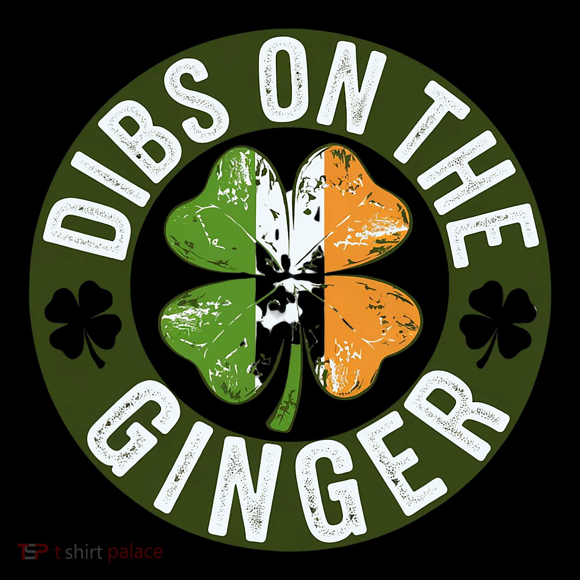 Funny Dibs On The Ginger St. Patrick’S Day Shamrock Toddler Hoodie