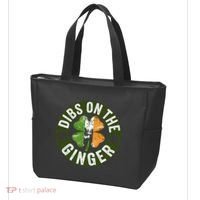 Funny Dibs On The Ginger St. Patrick’S Day Shamrock Tote Bag thumb 3