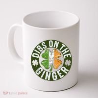 Funny Dibs On The Ginger St. Patrick’S Day Shamrock Coffee Mug thumb 0
