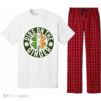 Funny Dibs On The Ginger St. Patrick’S Day Shamrock Pajama Set thumb 0