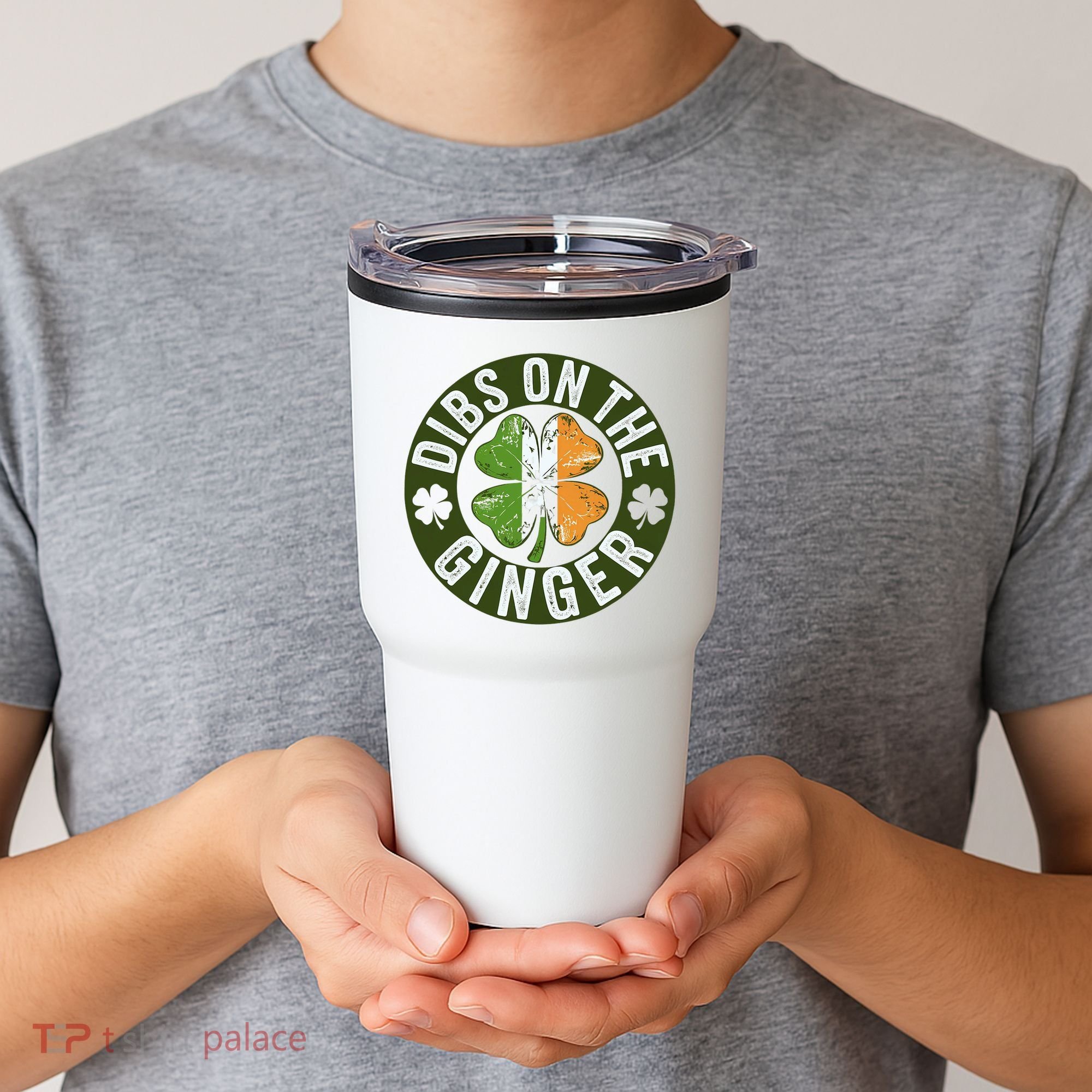 Funny Dibs On The Ginger St. Patrick’S Day Shamrock Tumbler