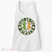 Funny Dibs On The Ginger St. Patrick’S Day Shamrock Women's Tank Top thumb 0