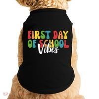 First Day Of School Vibes Doggie Tank thumb 0