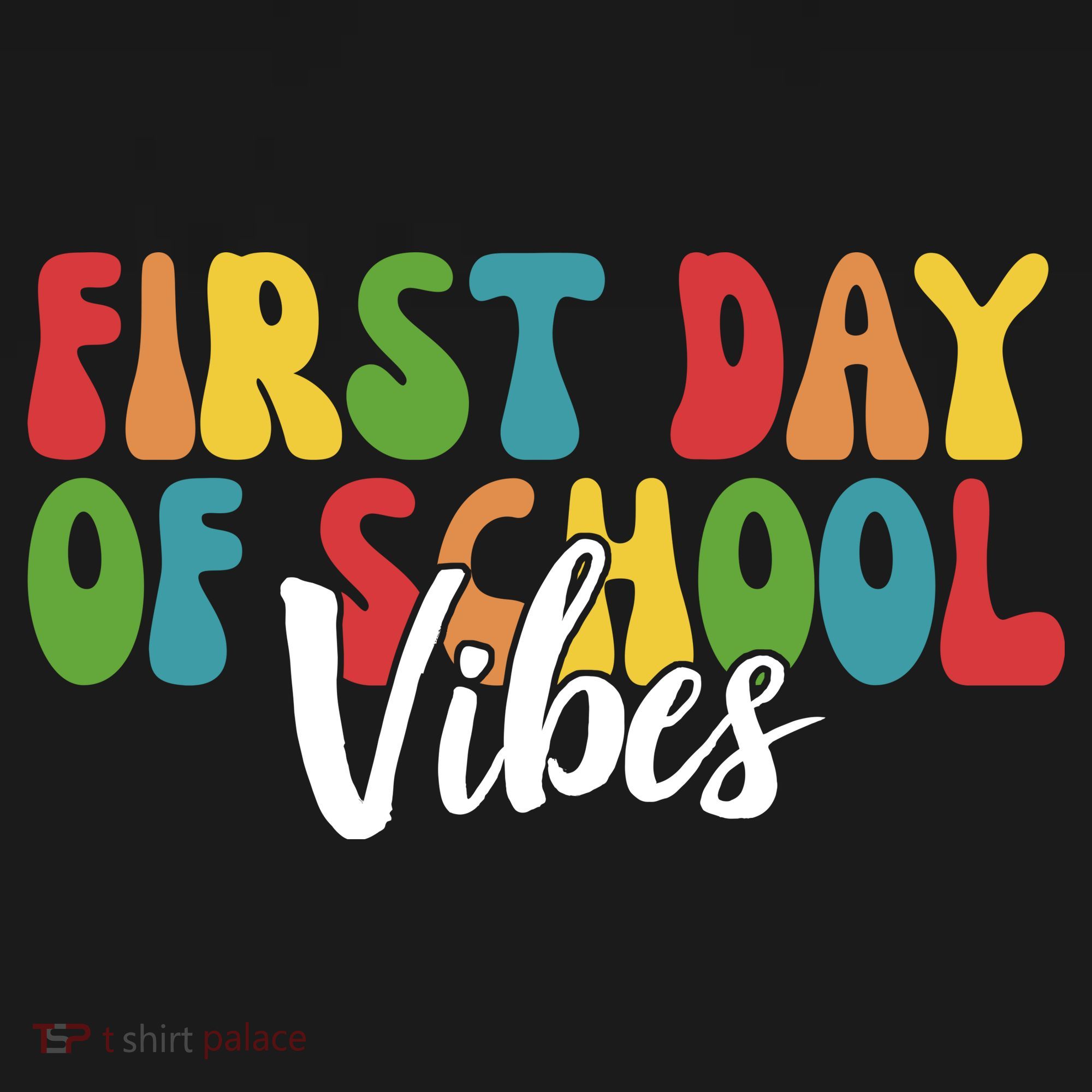 First Day Of School Vibes Doggie Tank