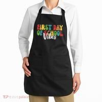 First Day Of School Vibes Apron thumb 2