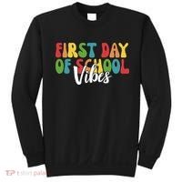 First Day Of School Vibes Sweatshirt thumb 0