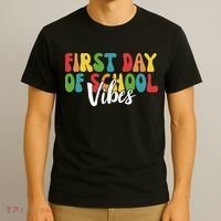 First Day Of School Vibes T-Shirt thumb 3