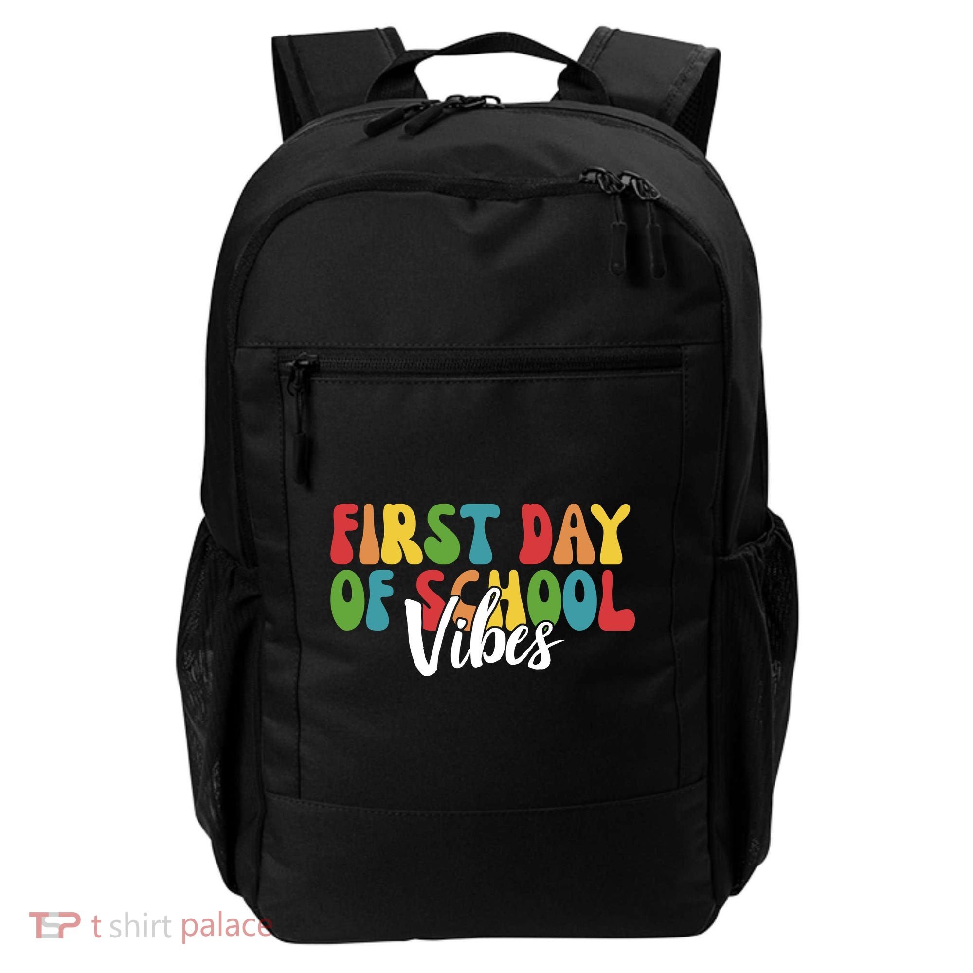 First Day Of School Vibes Backpack