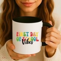 First Day Of School Vibes Coffee Mug thumb 3