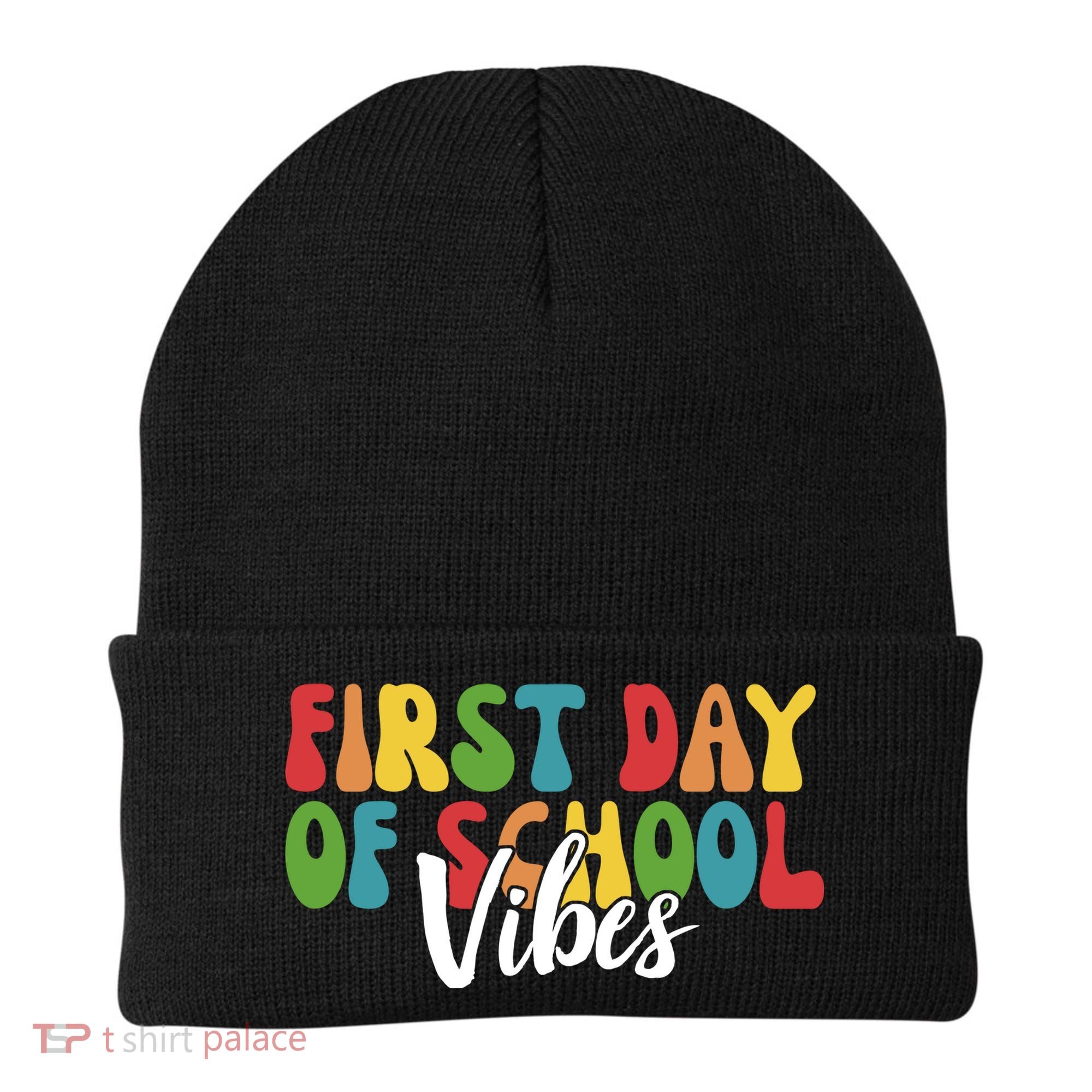 First Day Of School Vibes Beanie