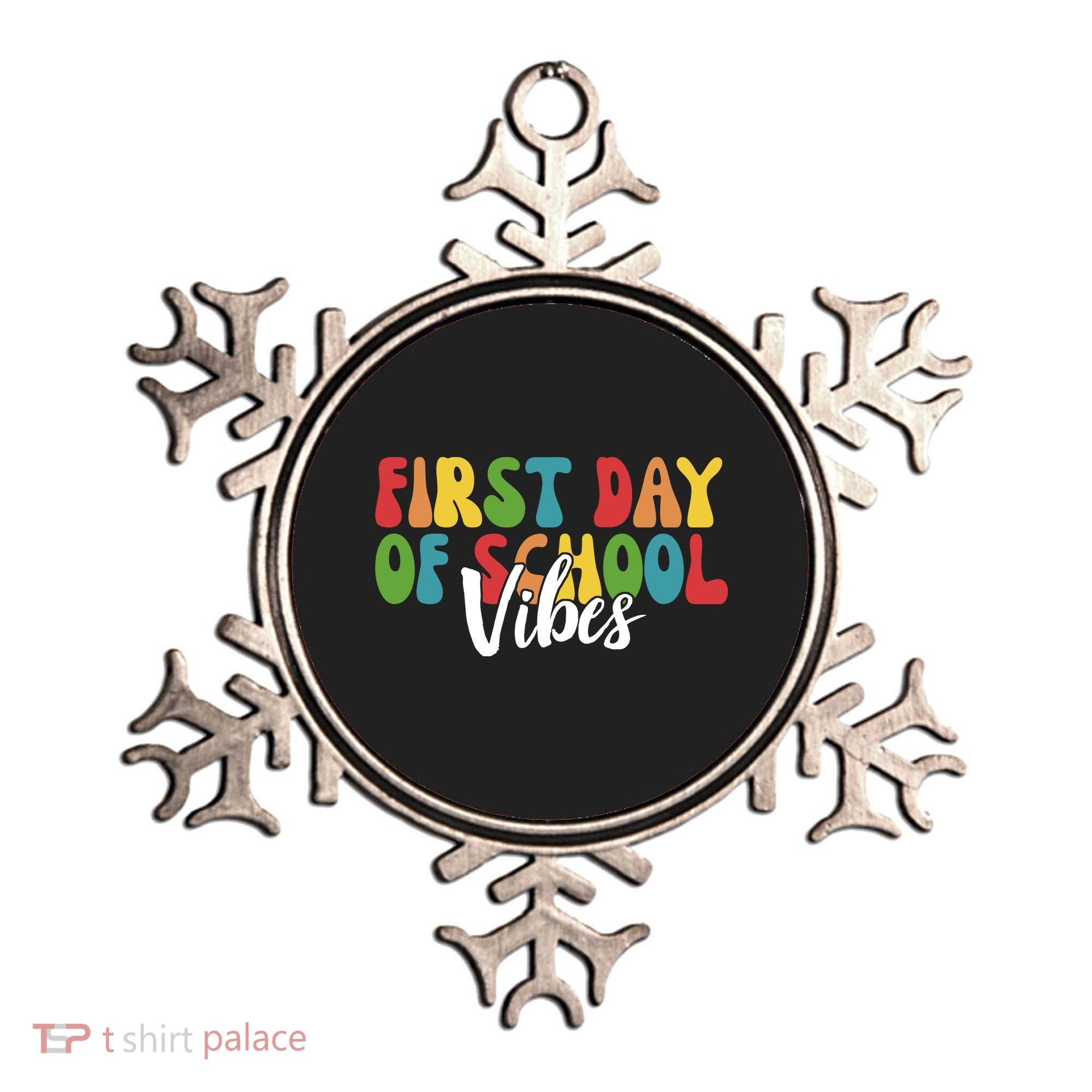 First Day Of School Vibes Ornament