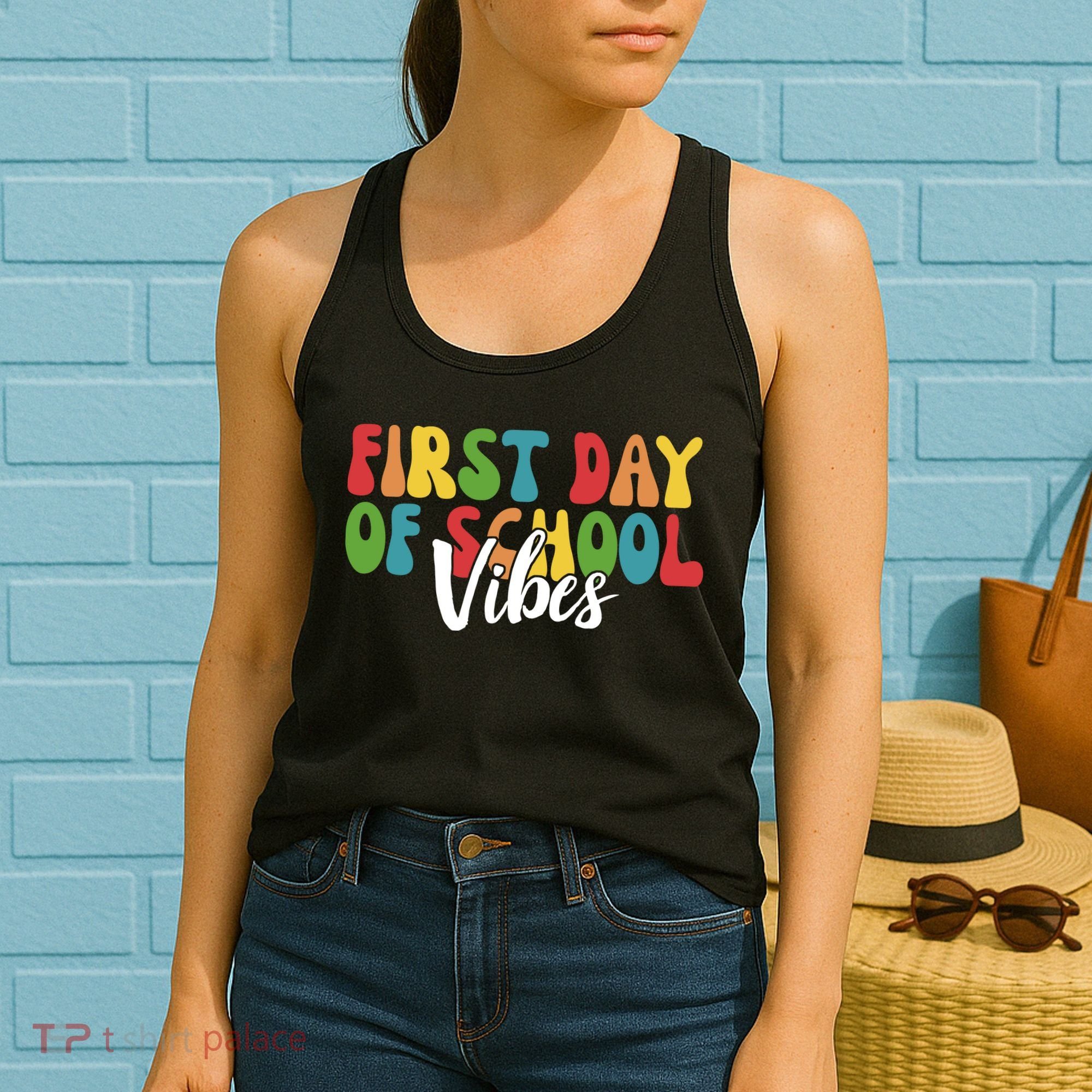 First Day Of School Vibes Women's Tank Top