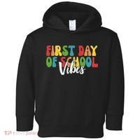 First Day Of School Vibes Toddler Hoodie thumb 0