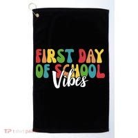 First Day Of School Vibes Golf Towel thumb 0