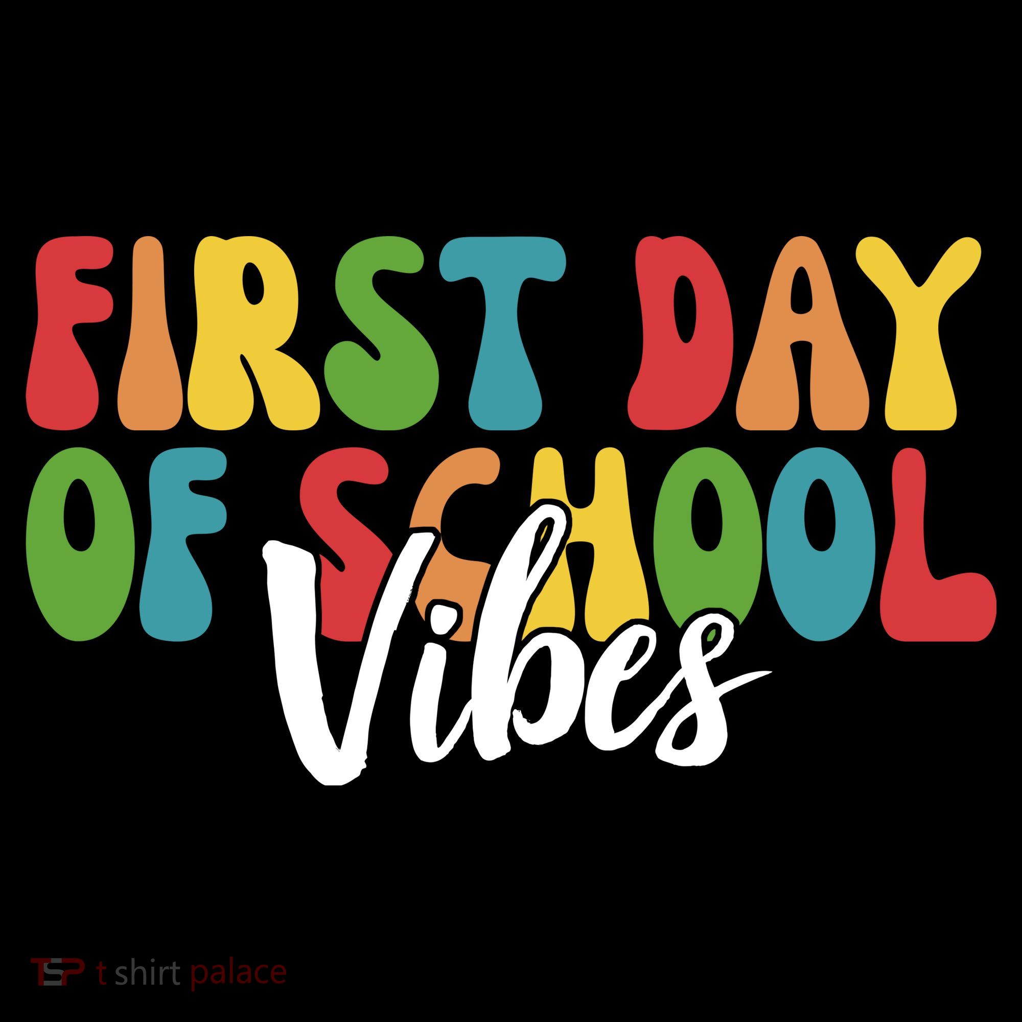 First Day Of School Vibes Kids Sweatshirt
