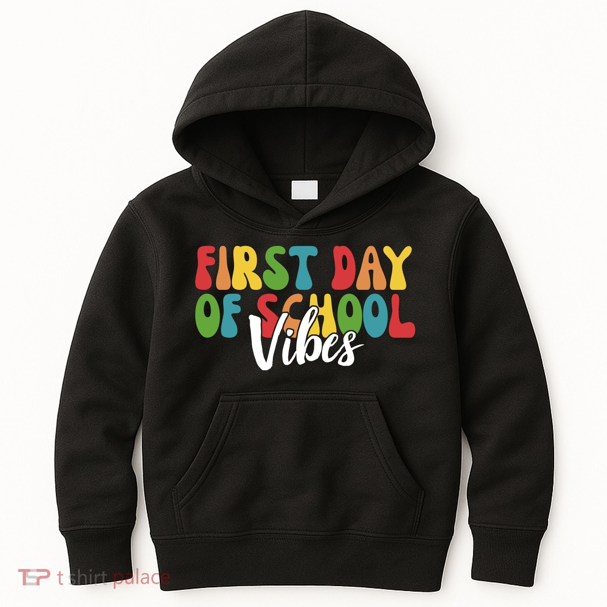 First Day Of School Vibes Kids Hoodie
