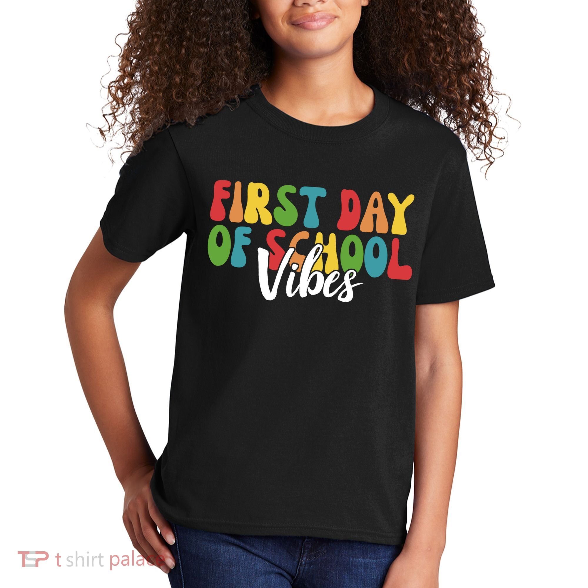 First Day Of School Vibes Kids T-Shirt