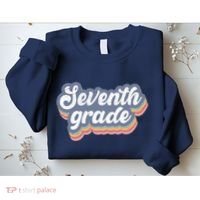First Day Of School Seventh Grade Teacher 1st Day 7th Grade Sweatshirt thumb 2