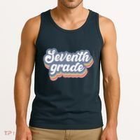 First Day Of School Seventh Grade Teacher 1st Day 7th Grade Tank Top thumb 3