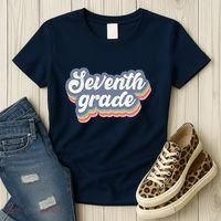 First Day Of School Seventh Grade Teacher 1st Day 7th Grade Women's T-Shirt thumb 3