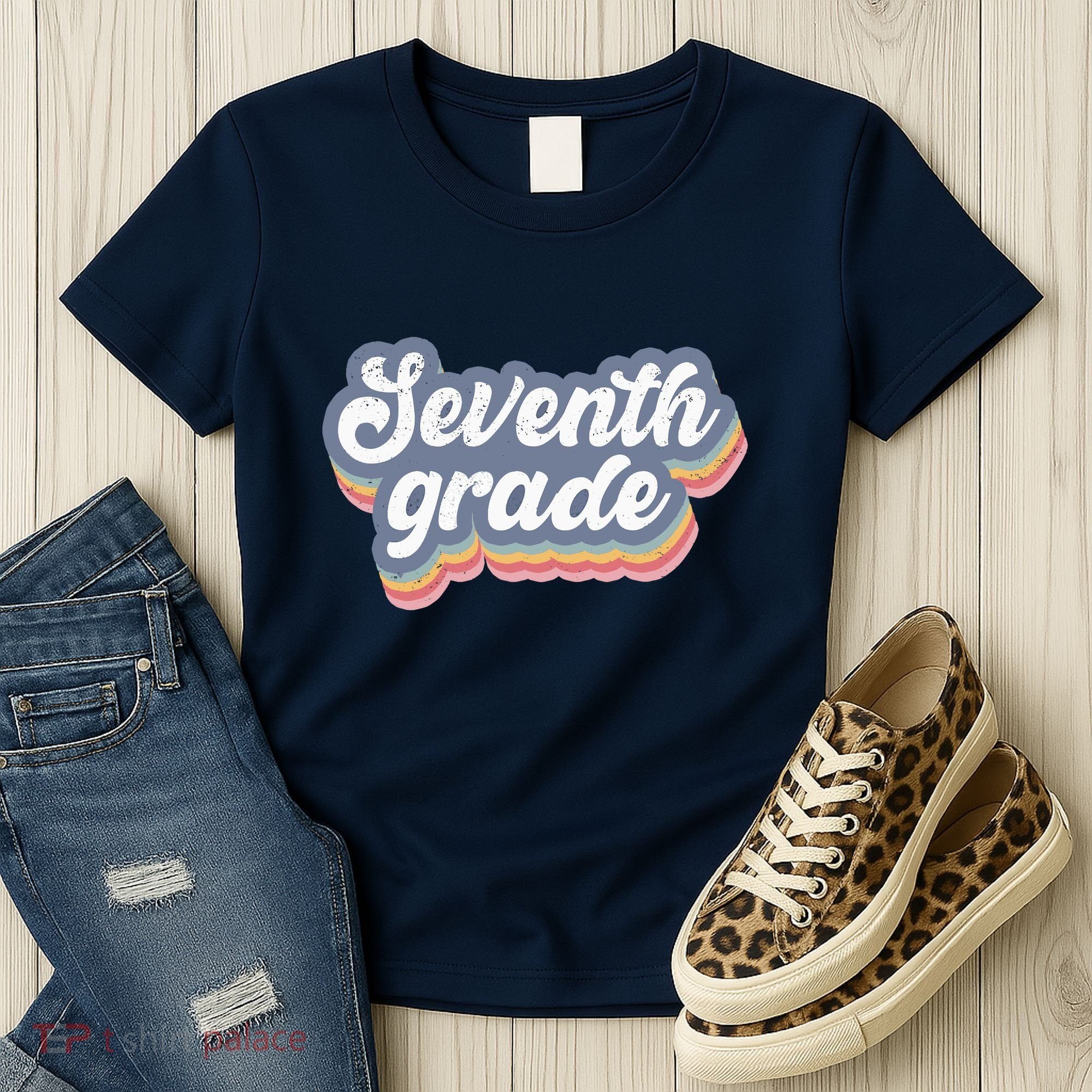 First Day Of School Seventh Grade Teacher 1st Day 7th Grade Women's T-Shirt