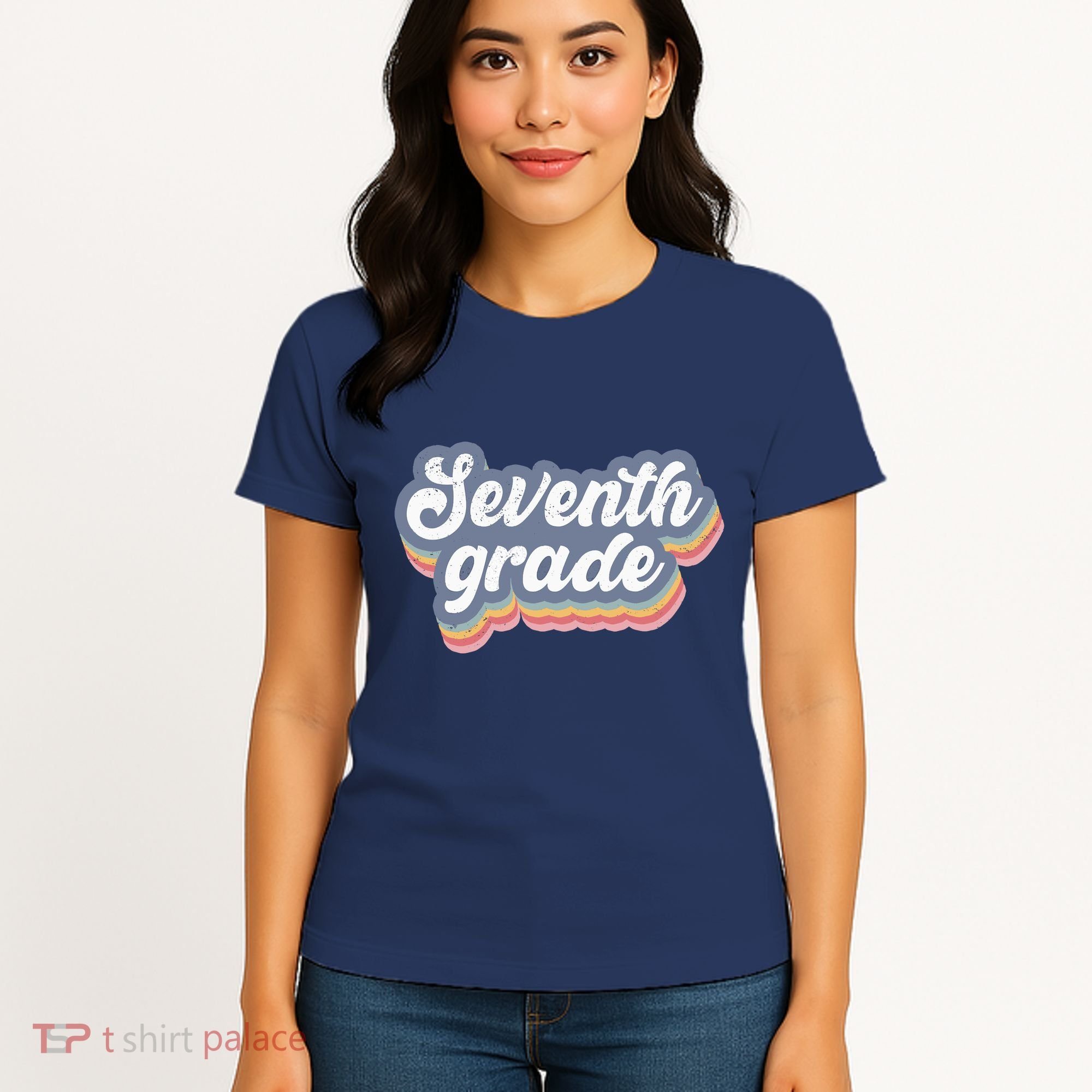 First Day Of School Seventh Grade Teacher 1st Day 7th Grade Women's T-Shirt
