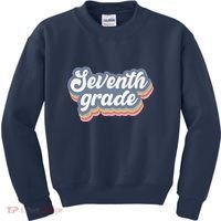 First Day Of School Seventh Grade Teacher 1st Day 7th Grade Kids Sweatshirt thumb 0