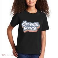 First Day Of School Seventh Grade Teacher 1st Day 7th Grade Kids T-Shirt thumb 2