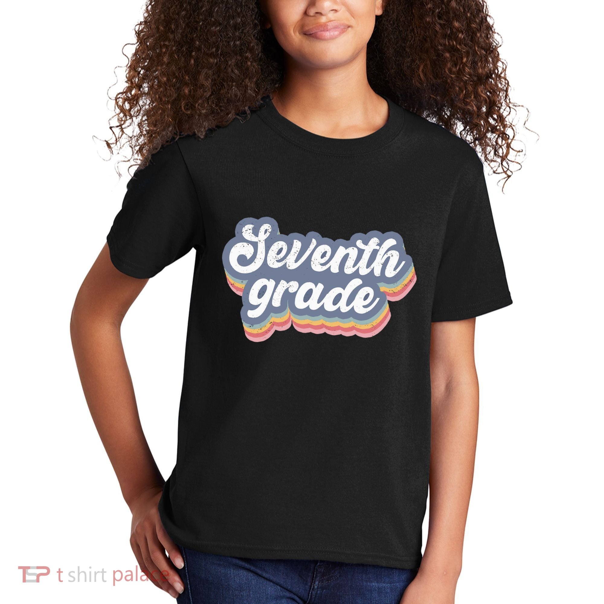 First Day Of School Seventh Grade Teacher 1st Day 7th Grade Kids T-Shirt