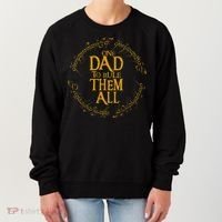 FatherS Day One Dad To Rule Them All Father Gift Women's Sweatshirt thumb 0