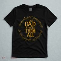 FatherS Day One Dad To Rule Them All Father Gift T-Shirt thumb 5
