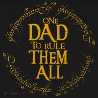 FatherS Day One Dad To Rule Them All Father Gift Women's Hoodie thumb 2