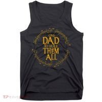 FatherS Day One Dad To Rule Them All Father Gift Tank Top thumb 0