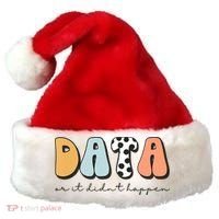 Funny Data Or It Didn't Happen Aba Therapist Special Ed Inclusion Santa Hat thumb 0