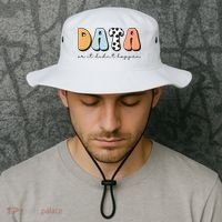 Funny Data Or It Didn't Happen Aba Therapist Special Ed Inclusion Bucket Hat thumb 2