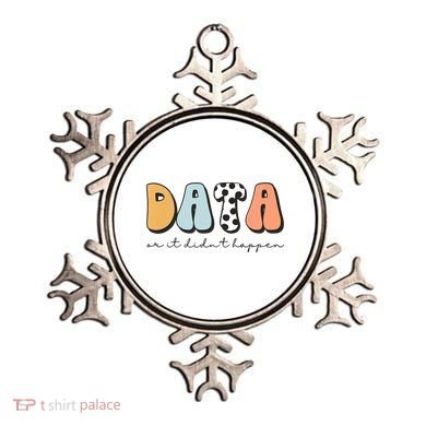 Funny Data Or It Didn't Happen Aba Therapist Special Ed Inclusion Ornament