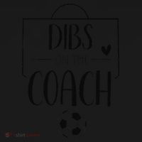 Funny Dibs On The Coach Soccer Ball Wife Women Coaching Women's Hoodie thumb 2