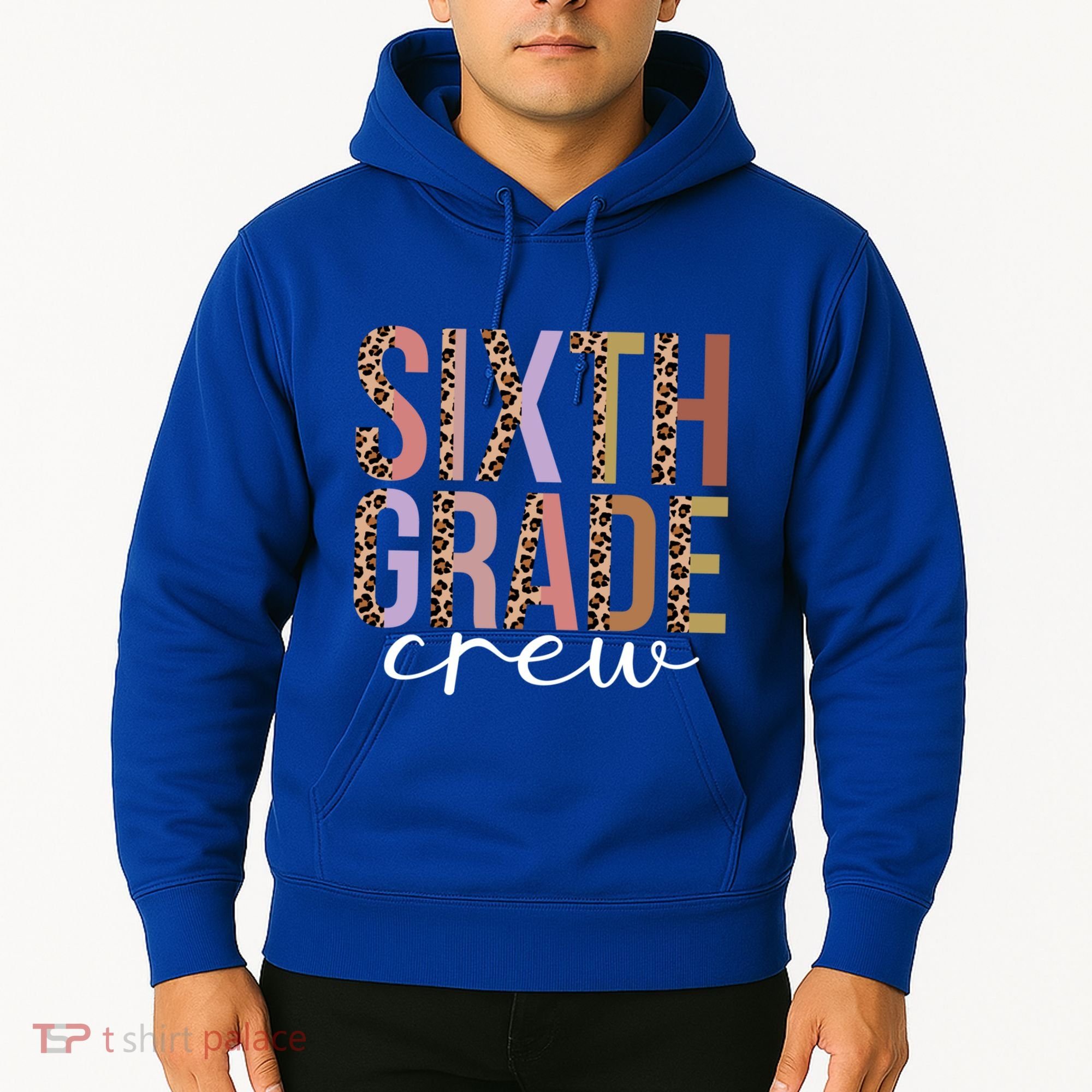 First Day Of School Sixth Grade Crew 6Th Grade Teacher Gift Hoodie