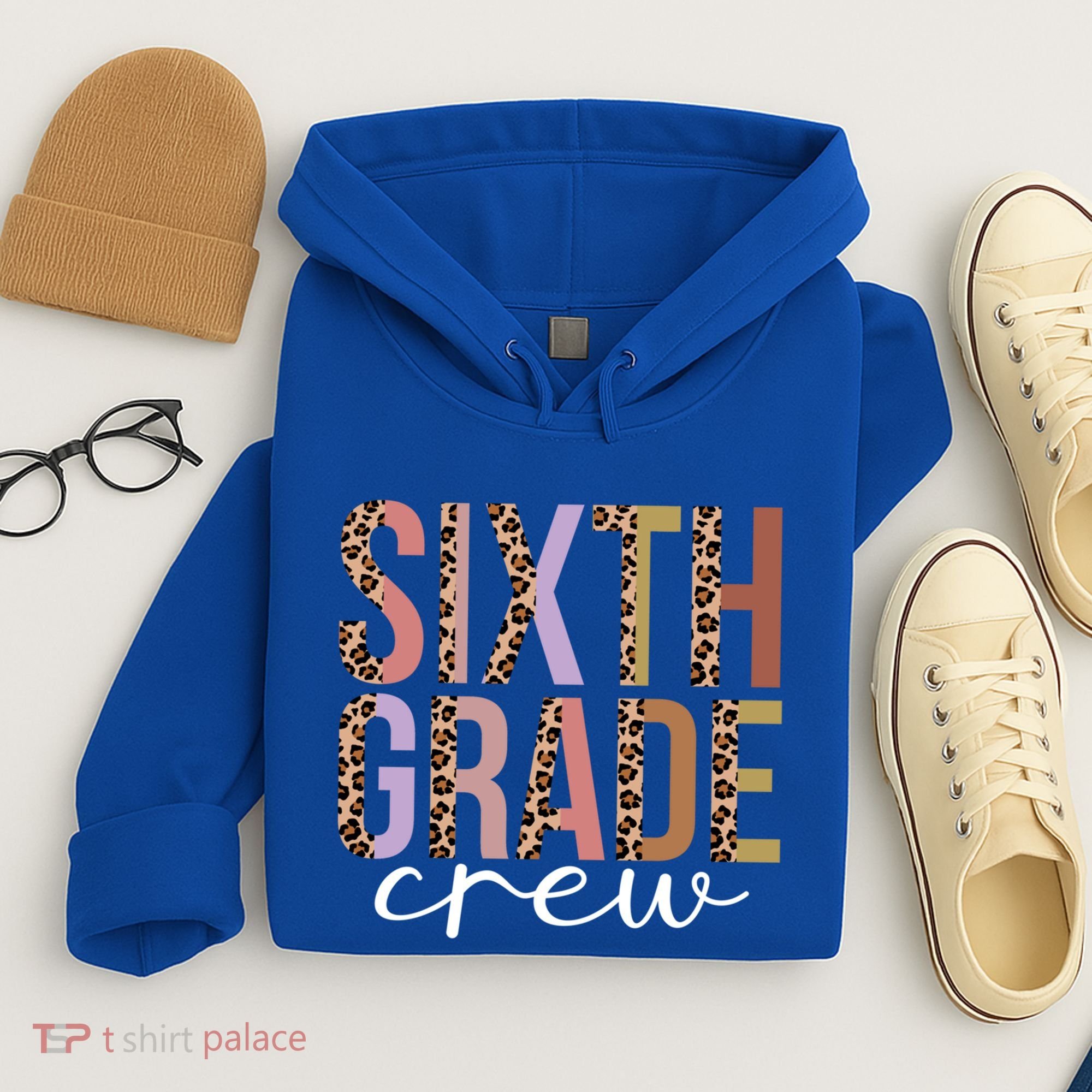 First Day Of School Sixth Grade Crew 6Th Grade Teacher Gift Hoodie