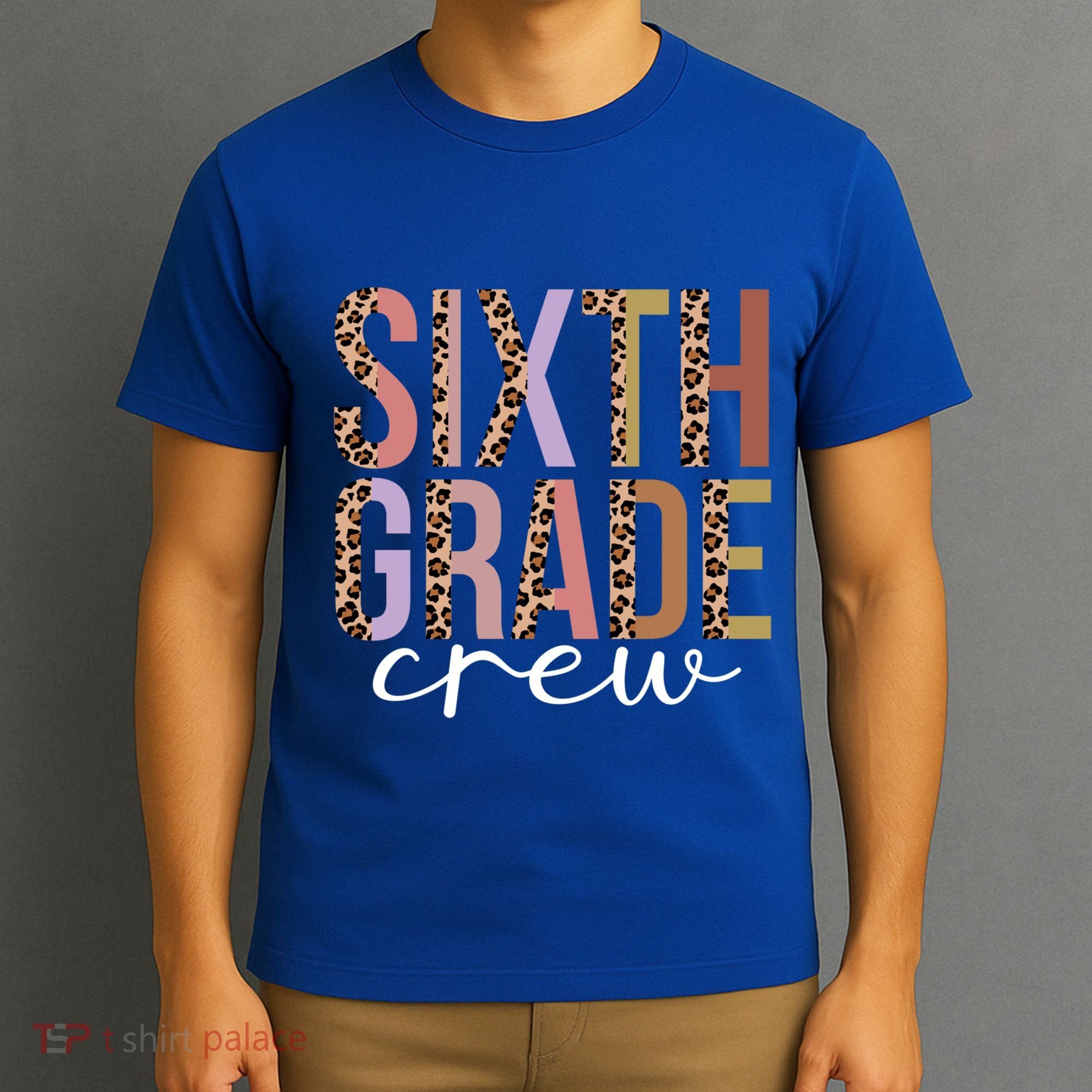First Day Of School Sixth Grade Crew 6Th Grade Teacher Gift T-Shirt