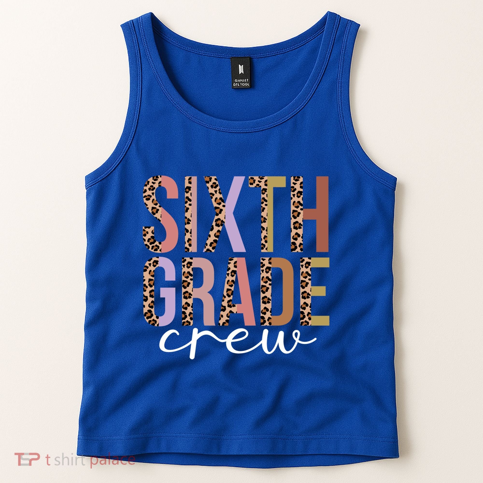 First Day Of School Sixth Grade Crew 6Th Grade Teacher Gift Tank Top