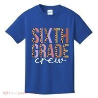 First Day Of School Sixth Grade Crew 6Th Grade Teacher Gift Kids T-Shirt thumb 0
