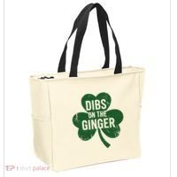 Funny Dibs On The Ginger St Patrick Day Redhead Women Tote Bag thumb 2
