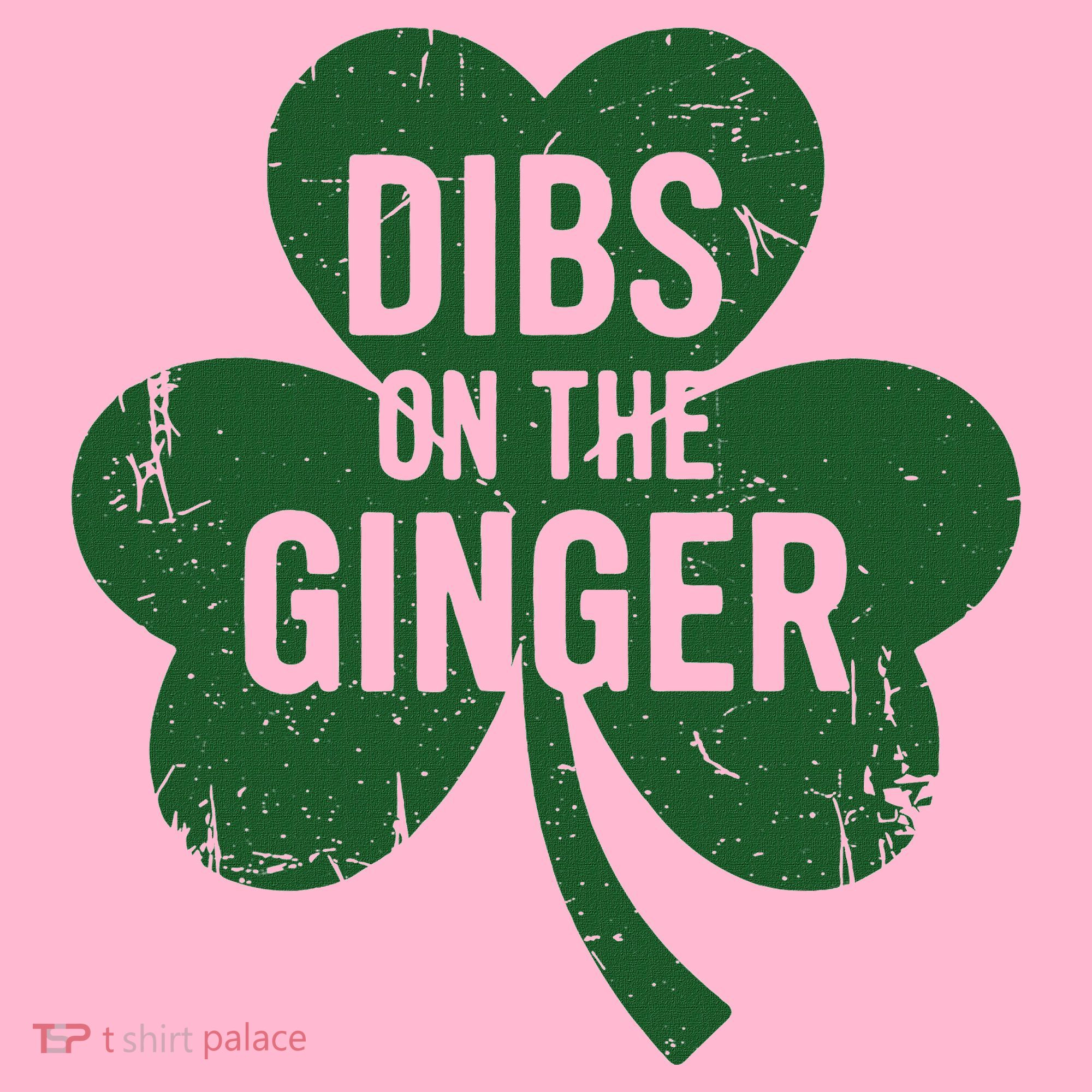 Funny Dibs On The Ginger St Patrick Day Redhead Women Coaster