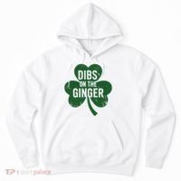 Funny Dibs On The Ginger St Patrick Day Redhead Women Hoodie thumb 0