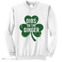 Funny Dibs On The Ginger St Patrick Day Redhead Women Sweatshirt thumb 0