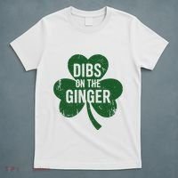 Funny Dibs On The Ginger St Patrick Day Redhead Women T-Shirt thumb 5