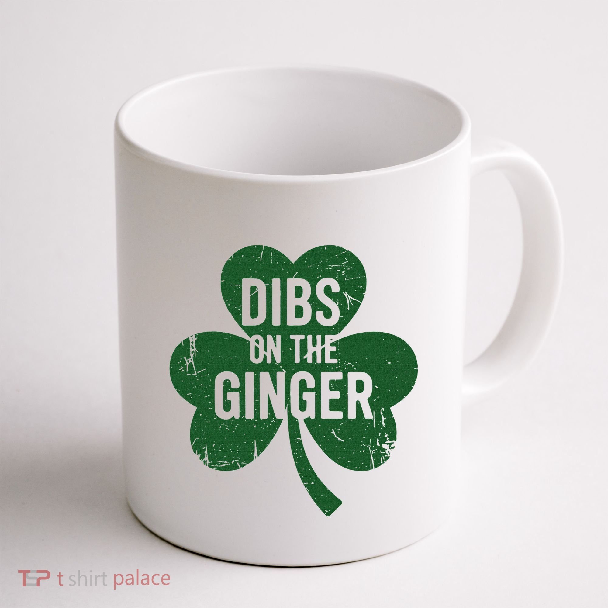 Funny Dibs On The Ginger St Patrick Day Redhead Women Coffee Mug