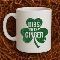 Funny Dibs On The Ginger St Patrick Day Redhead Women Coffee Mug thumb 2