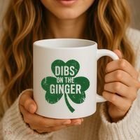 Funny Dibs On The Ginger St Patrick Day Redhead Women Coffee Mug thumb 3